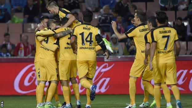 Malaga celebrate