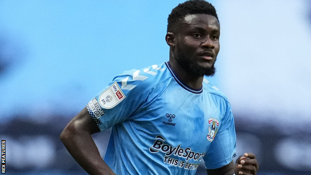 Bright Enobakhare made just one appearance in a Coventry City shirt in the EFL Cup in August