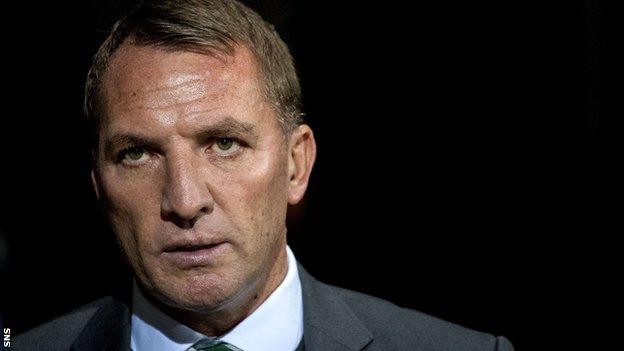 Celtic manager Brendan Rodgers