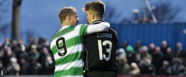 Leigh Griffiths (left) and Max Currie