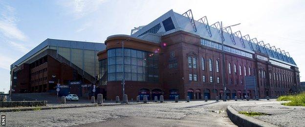 Rangers' Ibrox Stadium