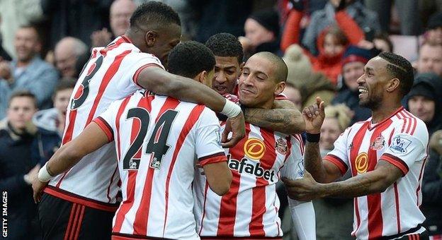 Sunderland celebrate