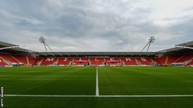 Rotherham United's New York Stadium