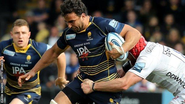 Worcester flanker Marco Mama joined the Warriors from Bristol in 2015