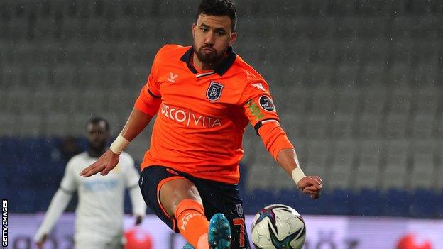 Trezeguet in action for Istanbul Basaksehir