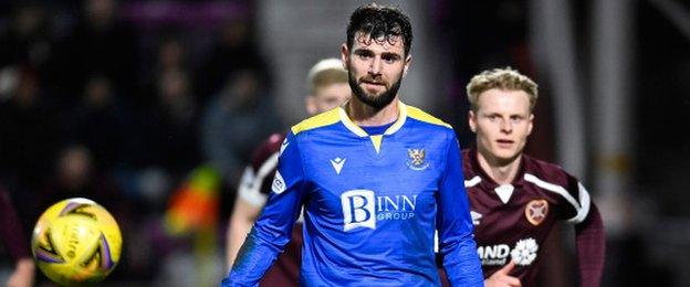 St Johnstone striker Nadir Ciftci