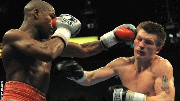 Floyd Mayweather v Ricky Hatton 2007 Las Vegas