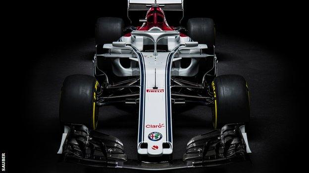 Sauber's new car