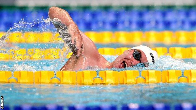 Barry McClements was competing in his first Paralympic Games