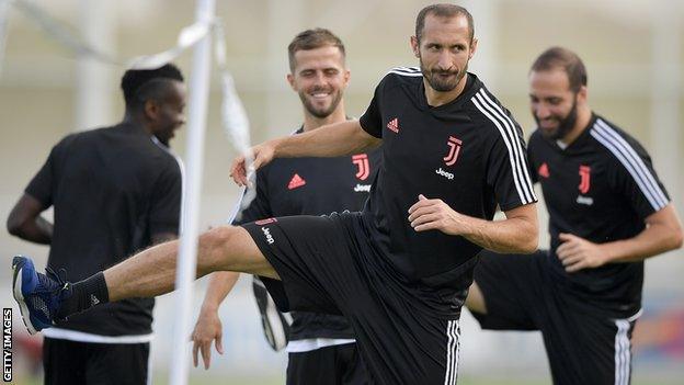 Juventus captain Giorgio Chiellini