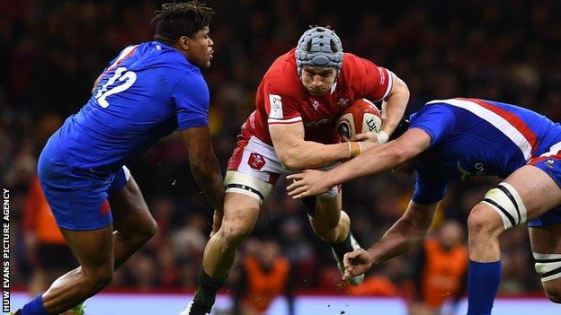 Jonathan Davies last played for Wales against France in the 2022 Six Nations match in Cardiff