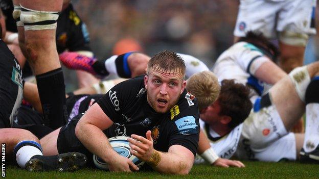 Billy Keast scores for Bath