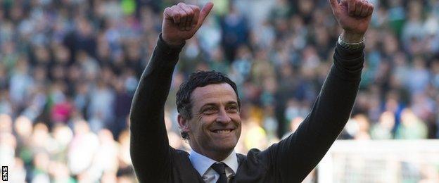 St Mirren manager Jack Ross