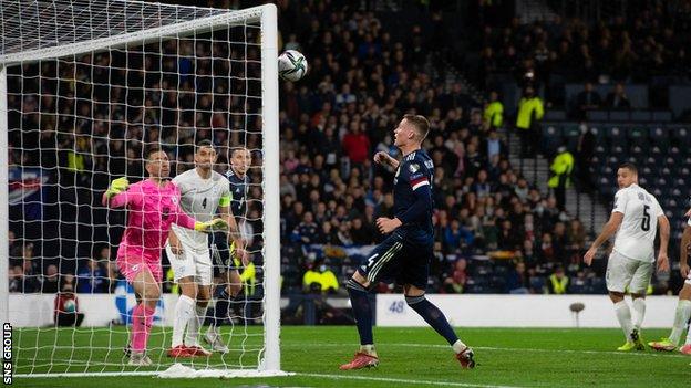 Scott McTominay scores for Scotland in stoppage time against Israel