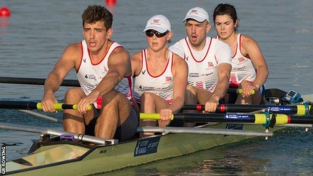 Great Britain mixed coxed four