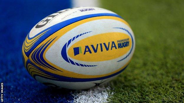 Premiership rugby ball