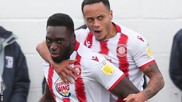 Stevenage celebrate