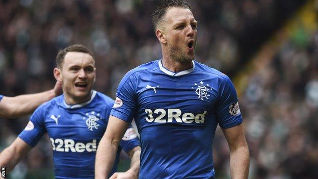 Rangers defender Clint Hill gave the visiting fans something to cheer with a late leveller