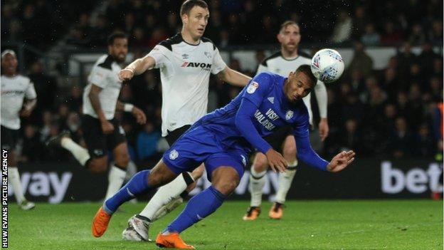 Kenneth Zohore scored nine goals for Cardiff last season, with fellow forward Danny Ward adding another four