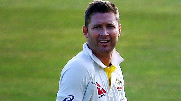 Australia captain Michael Clarke