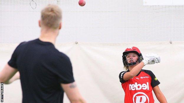 Andrew Flintoff and Danielle Wyatt