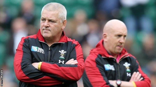 Warren Gatland and Shaun Edwards