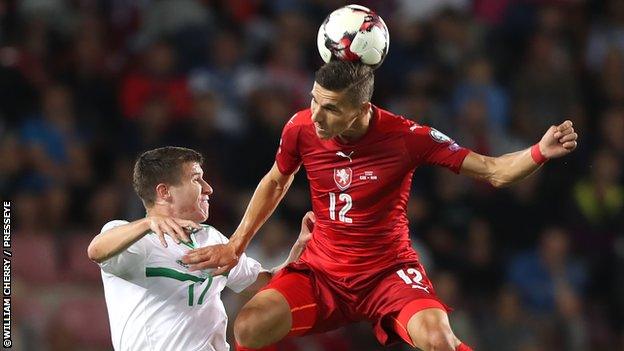 McNair featured in Northern Ireland's opening four World Cup qualifiers - including the draw against the Czech Republic