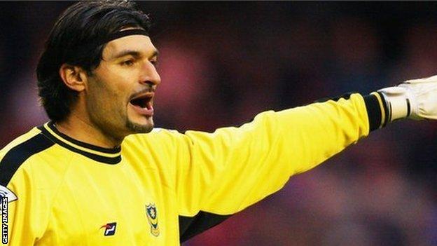 Former Newcastle United keeper Pavel Srnicek