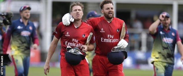 James Faulkner and Arron Lilley