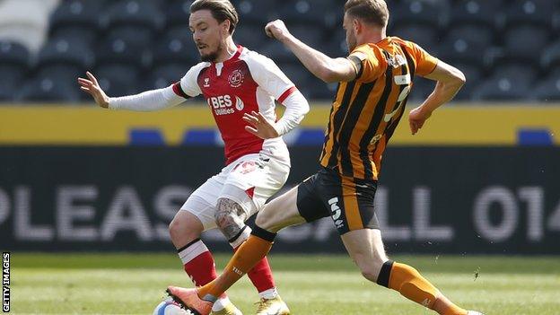 Barrie McKay played 28 games for Fleetwood last season after falling out of favour at Swansea