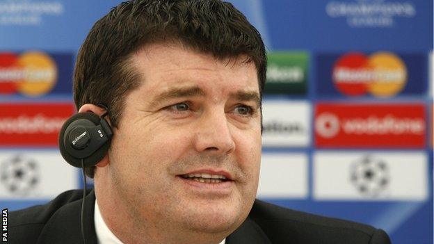 Former Chelsea chief executive Ron Gourlay