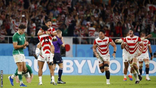 Japan beat Ireland