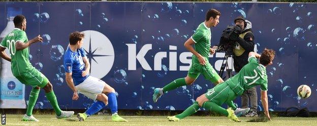 Olafur Karl Finsen scores for Stjarnan