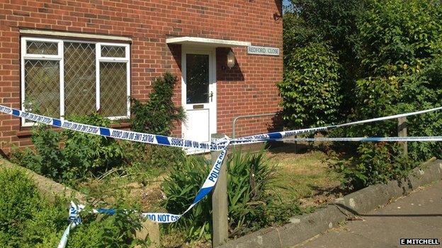 Eastbourne stabbing house