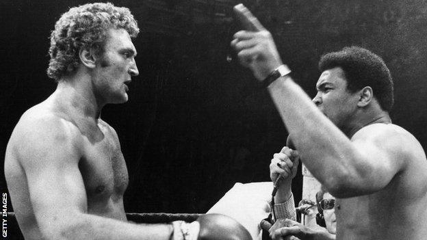 Bugner met Ali in 1973 and 1975 losing by unanimous decision on both occasions