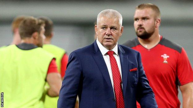 Wales coach Warren Gatland