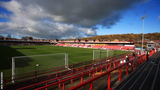 Accrington's Wham Stadium