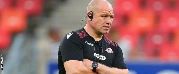 Edinburgh head coach Richard Cockerill