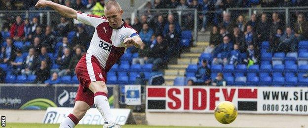 Kenny Miller makes it 1-0