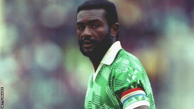 Former Cameroon captain Stephen Tataw