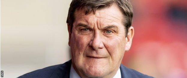 St Johnstone boss Tommy Wright