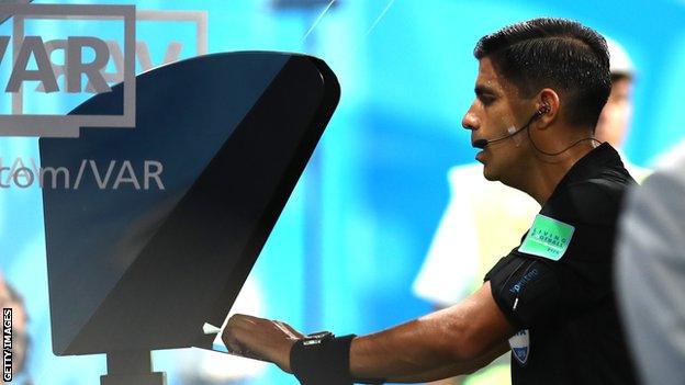 Referees used video replays to help inform their decisions at this summer's World Cup in Russia