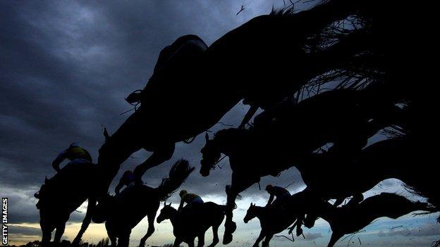 Runners at the Cheltenham Festival, which takes place annually in March