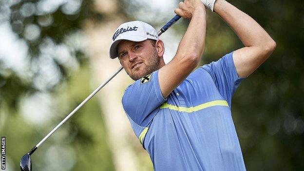 Bernd Wiesberger at the Italian Open