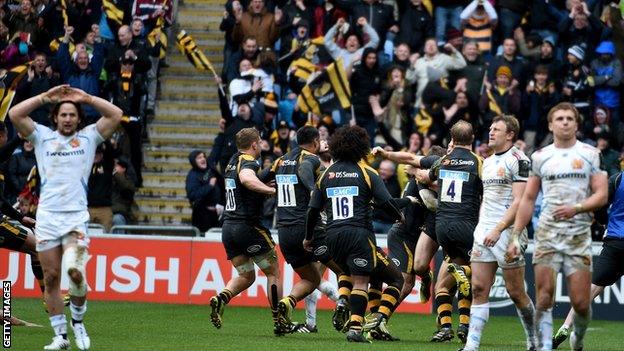 Wasps v Exeter