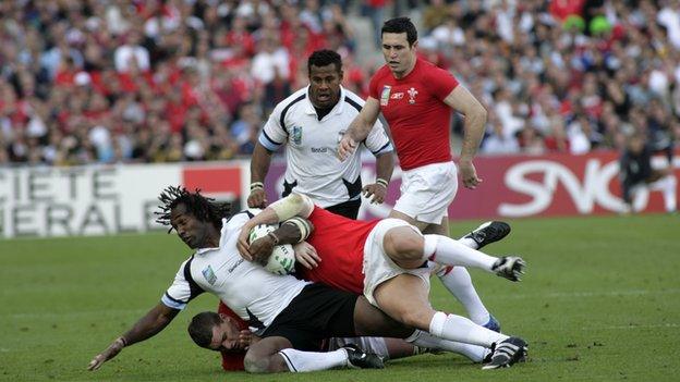 Fiji versus Wales Rugby World Cup 2007