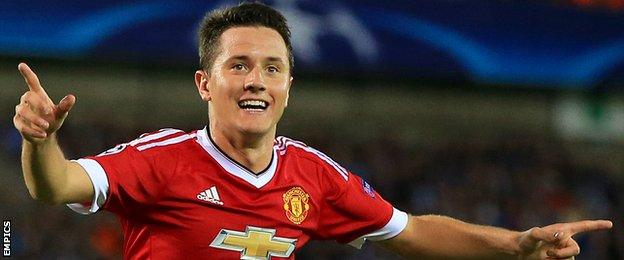 Manchester United midfielder Ander Herrera