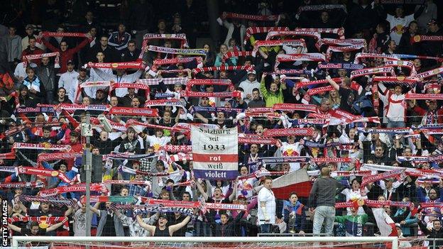 Red Bull Salzburg fans