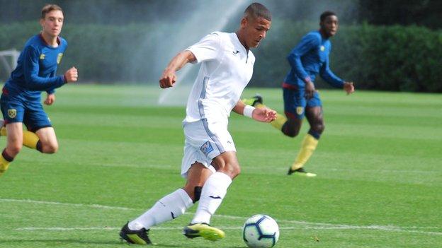 Swansea City's Ali Al-Hamadi