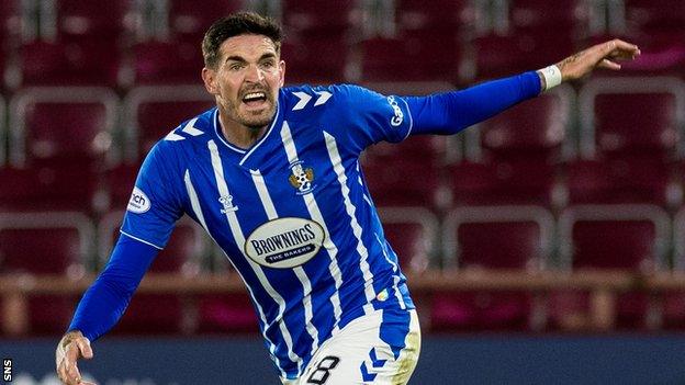 Kilmarnock striker Kyle Lafferty